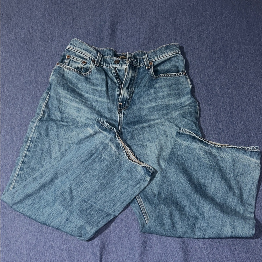 Ralph Lauren Woman’s Relaxed Blue Jeans
